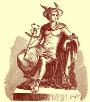 Hermes-mercurio-mitologia-caduceo-dibujo